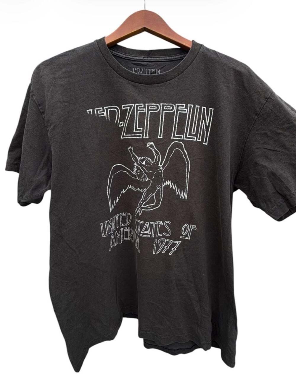 Led Zeppelin 1977 United States of America Tour Graphic T-Shirt